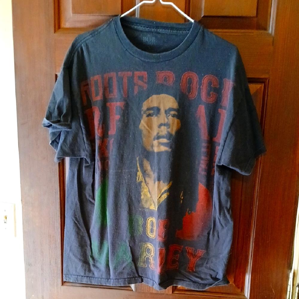 Bob Marley Graphic T-Shirt - Black
